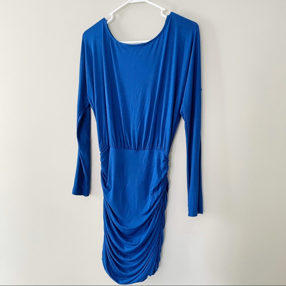 NEW TART Blue Sexy Jersey Bodycon Dress